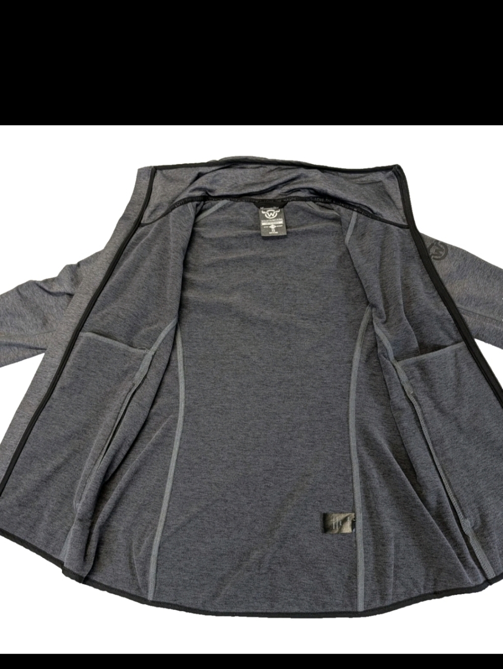 Moosejaw Mountaineering Women's XS Full Zip Athletic Jacket Heathered Gray - Picture 6 of 13